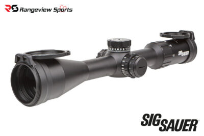 SIG Sauer WHISKEY4 5-20x50mm FFP Riflescope w/ Locking Turret Zero Stop, 30mm Tube MOA Milling Hunter 2.0 Reticle