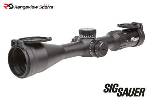 Sig Sauer Whiskey4 5-20X50Mm Ffp Riflescope W/ Locking Turret Zero Stop, 30Mm Tube Moa Milling Hunter 2.0 Reticle