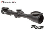 SIG Sauer WHISKEY4 5-20x50mm FFP Riflescope w/ Locking Turret Zero Stop, 30mm Tube MOA Milling Hunter 2.0 Illuminated Reticle