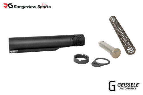 Geissele Premium Mil-Spec Buffer Tube Assembly W/ Super 42, H1 Buffer And Spring - Black