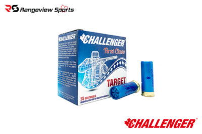 Challenger First Class Target Load, 12Ga 2 3/4" #8 Shot 1 1/8oz 1200FPS - 25Rds