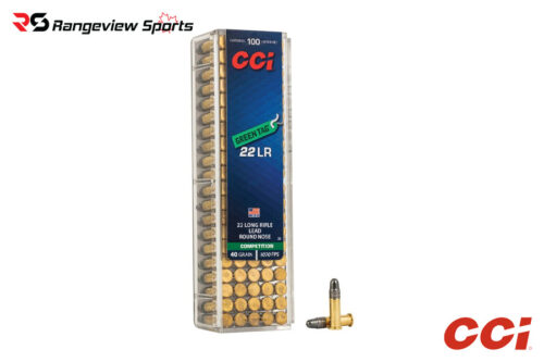 Cci Green Tag 22 Lr Rimfire Ammo, 40Gr Lrn - 100Rds