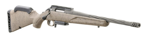 Ruger American Ranch Rifle Gen 2, 308 Win 16.1'' Barrel - Cobalt / Fde Splatter - Image 2