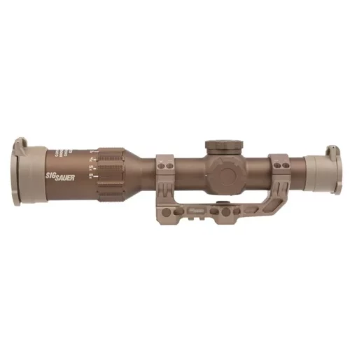 Sig Sauer Tango6T Dvo 1-6X24Mm Ffp Lpvo Riflescope W/ Alpha4 Cantilever Mount, 30Mm Tube Dwlr-556 Illuminated Reticle - Fde - Image 4
