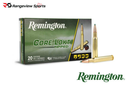 Remington Core-Lokt 30-06 SPRG Rifle Ammo, 180Gr Tipped - 20Rds Remington Core-Lokt 30-06 Sprg Rifle Ammo, 180Gr Tipped - 20Rds