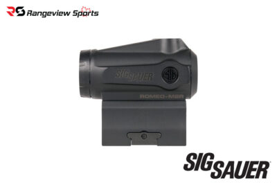 SIG Sauer ROMEO-MSR GEN II Compact Red Dot Sight, 2 MOA Red Dot - Black