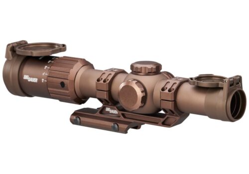 Sig Sauer Tango-Msr 1-8X24Mm Sfp Lpvo Riflescope, 30Mm Tube Msr Bdc8 Illuminated Reticle - Coyote - Image 3