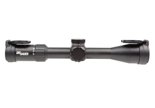 Sig Sauer Whiskey4 4-16X44Mm Ffp Riflescope W/ Locking Turret Zero Stop, 30Mm Tube Moa Milling Hunter 2.0 Illuminated Reticle - Image 3