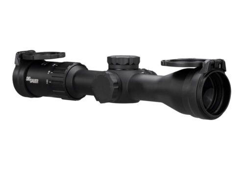 whiskey4-sow42004-hero-right.jpg Sig Sauer Whiskey4 2.5-10X42Mm Sfp Riflescope, 30Mm Tube Quadplex Illuminated Reticle - Image 3