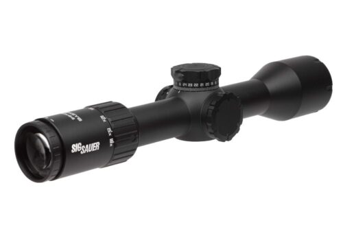 whiskey6-3-18x44mm_hero_back_right_1.jpg Sig Sauer Whiskey6 3-18X44Mm Sfp Riflescope W/ Milti-Lock Zero Stop, 30Mm Tube Moa Milling Hunter 2.0 Reticle - Image 4