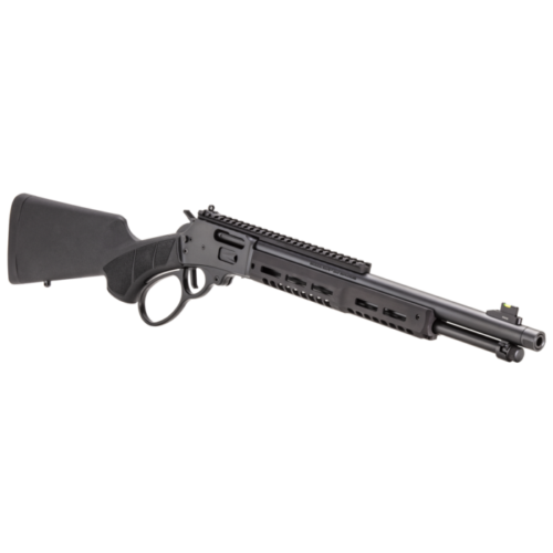 14194-sw-Stealth-Rifle-3Q-Right__44162.webp Smith &Amp; Wesson 1854 357 Mag Lever Action Rifle 16.3'' Barrel - Stealth Hunter Black - Image 3