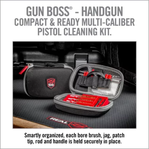 Real Avid Gun Boss Pistol Cleaning Kit - Image 2