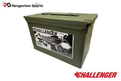 Challenger Tactical Buckshot 12ga 2 3/4″ #00 Buckshot 9 Pellets 1350 FPS - 175Rds