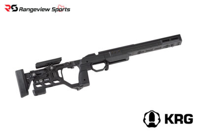 KRG Whiskey-3 Folding Chassis for Sako TRG-22 - Black