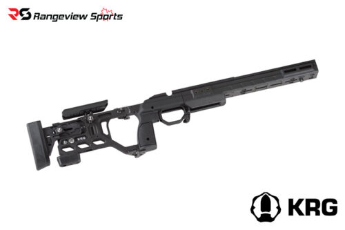 Krg Whiskey-3 Folding Chassis For Sako Trg-22 - Black