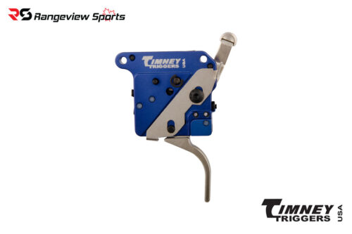 Timney Triggers Two Stage Trigger For Remington 700, Straight - Nickel Plated