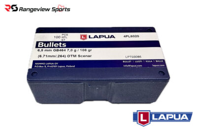 Lapua Bullet 6.5mm 108gr Scenar Projectile - 100Ct