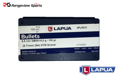 Lapua Bullet 6.5mm 100gr Scenar Projectile - 100Ct