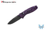 Benchmade Mini Barrage 585BK-251 Folding Knife - Purple Haze