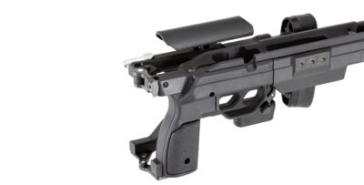 KRG Whiskey-3 Remington 700 SA w/ Enclosed Forend w/ Integral Arca Rail Folding Chassis - Black - Image 7