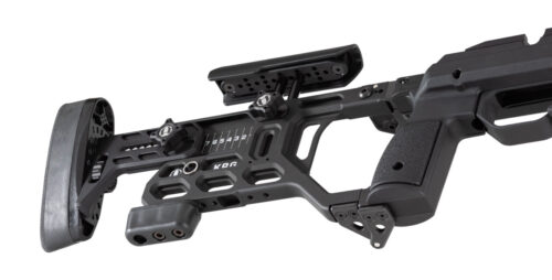 Krg Whiskey-3 Remington 700 Sa W/ Enclosed Forend W/ Integral Arca Rail Folding Chassis - Black - Image 10