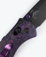 Benchmade Mini Barrage 585BK-251 Folding Knife - Purple Haze - Image 4