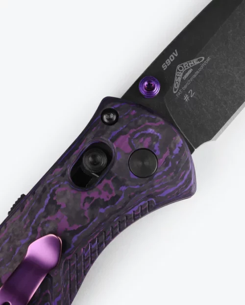 Benchmade Mini Barrage 585Bk-251 Folding Knife - Purple Haze - Image 4
