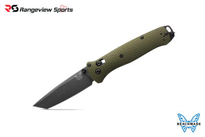 Benchmade Bailout 537GY-1 Folding Knife w/ Aluminum Handle - Woodland Green