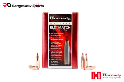 Hornady 6mm/.243 Projectile Bullet, 108gr ELD Match - 100Ct