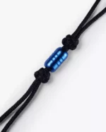 Benchmade Lanyard 103488F, SS Bead - Sapphire Blue PVD - Image 4