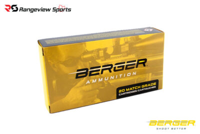 Berger Match Grade 6.5 PRC Rifle Ammo, 153.5gr Long Range Hybrid Target - 20Rds