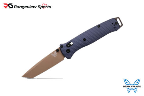 Benchmade Bailout 537Fe-02 Folding Knife - Crater Blue Aluminum