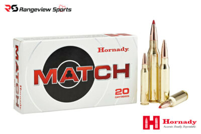 Hornady Match 223 Rem Rifle Ammo, 73gr ELD Match - 20Rds