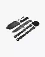 Benchmade Fixed Adamas 375BK-1 Fixed Blade Knife - Black Paracord - Image 5