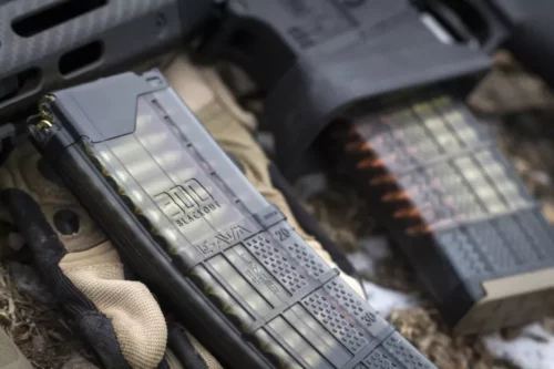 [Le/Mil Only] Lancer L5 Awm Magazine For Ar15/M4, 300 Aac Blackout, Translucent Smoke - 30Rd - Image 2