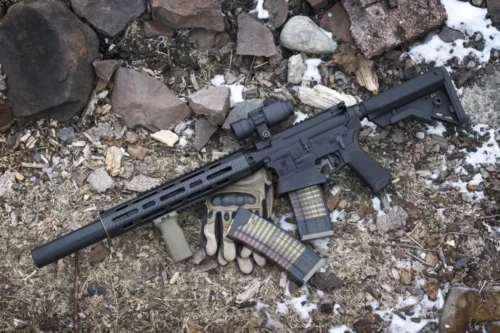 [Le/Mil Only] Lancer L5 Awm Magazine For Ar15/M4, 300 Aac Blackout, Translucent Smoke - 30Rd - Image 4