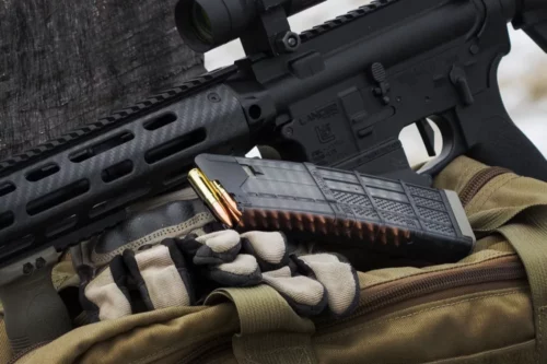 [Le/Mil Only] Lancer L5 Awm Magazine For Ar15/M4, 300 Aac Blackout, Translucent Smoke - 30Rd - Image 3