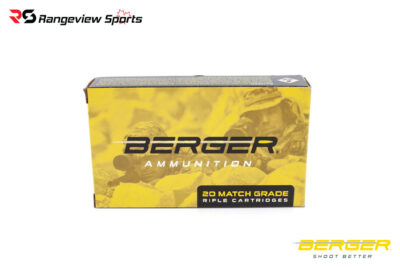 Berger Match Grade 6.5 Creedmoor Rifle Ammo, 130gr Hybrid OTM Tactical - 20Rds