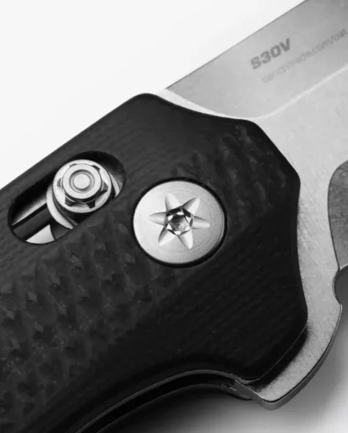 Benchmade Vector 495 Folding Knife - Black G10 - Image 4