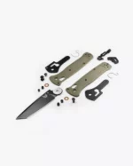 Benchmade Bailout 537BK-06 Folding Knife - Ranger Green Grivory - Image 6