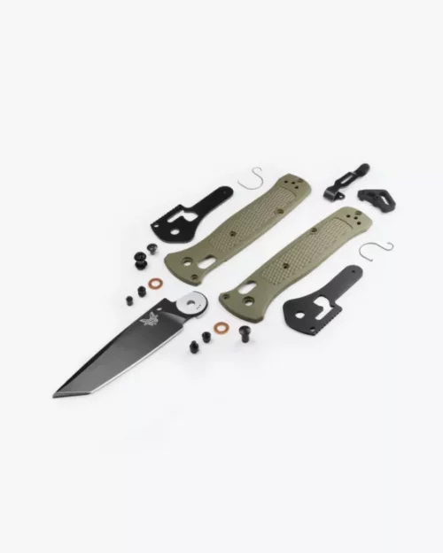 pmrzc4tkrdbl2ez6xdhx_768x.webp Benchmade Bailout 537Bk-06 Folding Knife - Ranger Green Grivory - Image 6