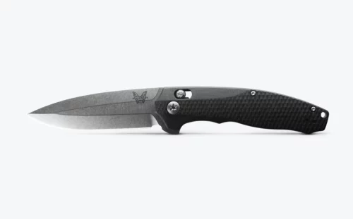 Benchmade Vector 495 Folding Knife - Black G10 - Image 2