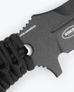 Benchmade Fixed Adamas 375BK-1 Fixed Blade Knife - Black Paracord - Image 4