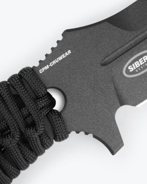 Benchmade Fixed Adamas 375Bk-1 Fixed Blade Knife - Black Paracord - Image 4