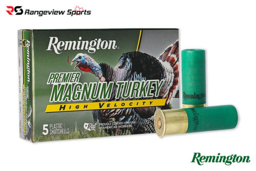 Remington Premier Magnum High Velocity Turkey Load, 12Ga 3 1/2'' #5 Shot 2oz 1300FPS - 5Rds Remington Premier Magnum High Velocity Turkey Load, 12Ga 3 1/2'' #5 Shot 2Oz 1300Fps - 5Rds