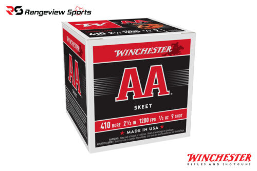 Winchester Aa Target Load, 410Ga 2 1/2&Amp;Quot; #9 Shot 1/2Oz 1200Fps - 25Rds