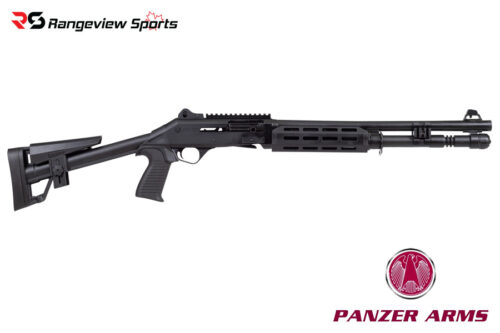Ege Panzer Arms M4 Speed Pro Semi Auto Shotgun, 12Ga 18.6'' Barrel