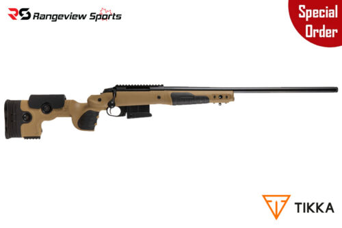 *Special Order* Tikka Ctr Compact Tactical Rifle In Grs Bifrost Stock - Coyote Brown