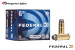 Federal Champion Training 45 Colt Revolver Ammo, 225gr Semi-Wadcutter Hollow Point - 25Rds