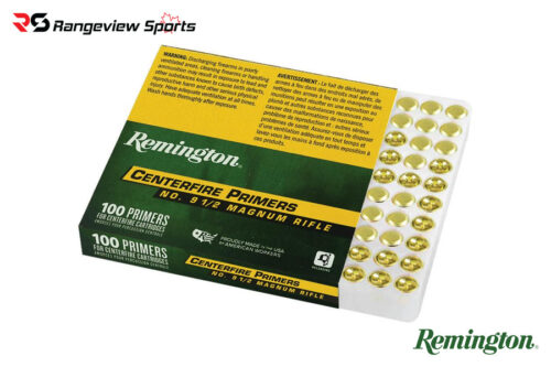 Remington No. 9 1/2 Large Rifle Magnum Primers - 100Ct